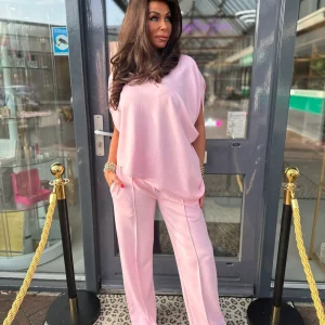 2 delig set "Relax" Roze