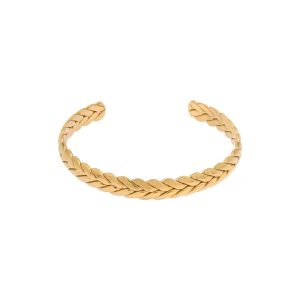 Braided Bangle Gold