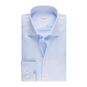 Stenstroms Men hemd lange mouwen heren licht blauw Slimline