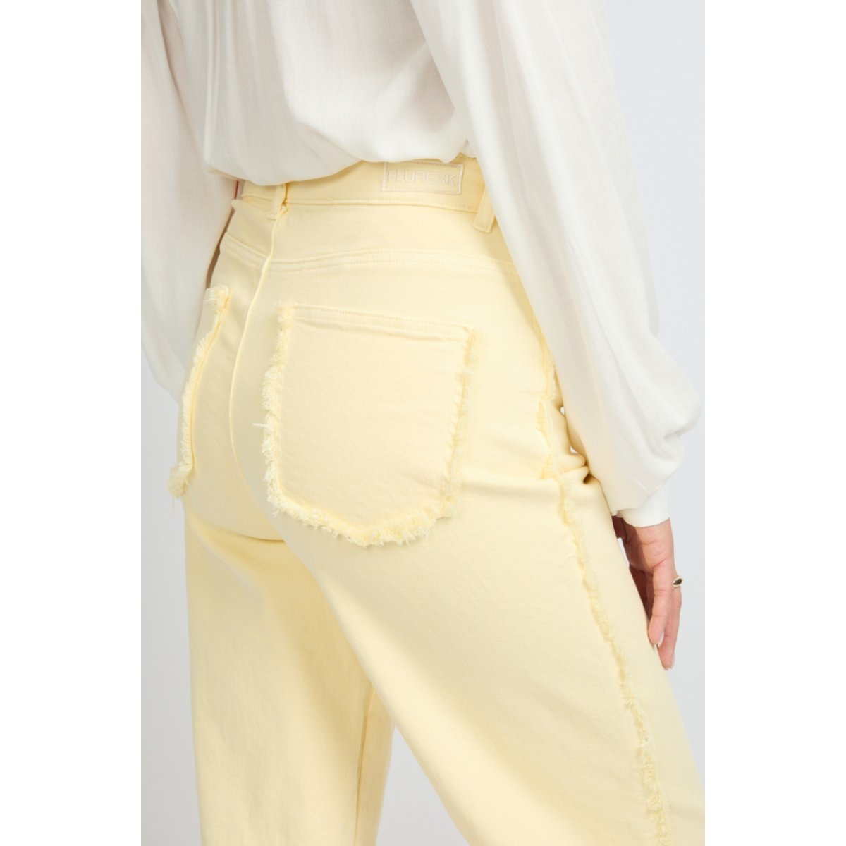 Fluresk Verina Jeans Geel - Afbeelding 5