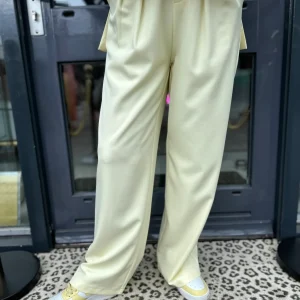 Pantalon "Jus de pom" Geel