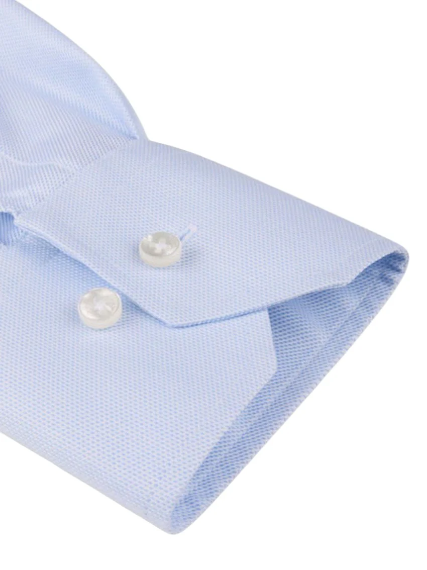 Stenstroms Men hemd lange mouwen heren licht blauw Slimline - Afbeelding 4
