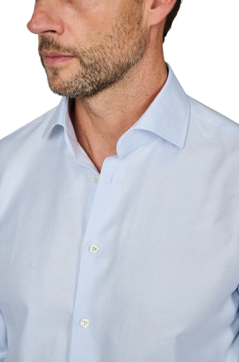 Van Laack Men hemd lange mouwen heren licht blauw RIVARA-LTF - Afbeelding 3